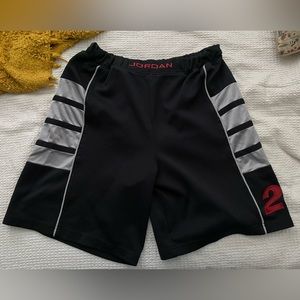 Black Jordan basketball shorts